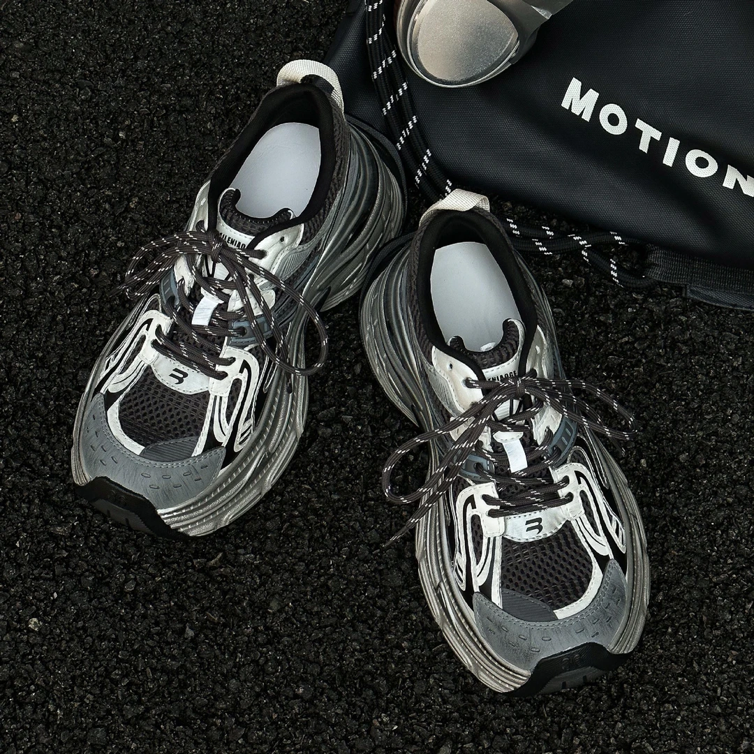 欧版巴黎老爹鞋女 2024秋季新款潮款炸街复古擦色老爹鞋