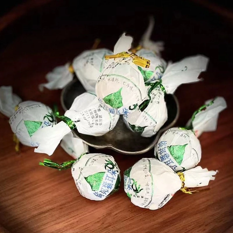 （2022倚邦猫耳朵龙珠，普洱生茶）