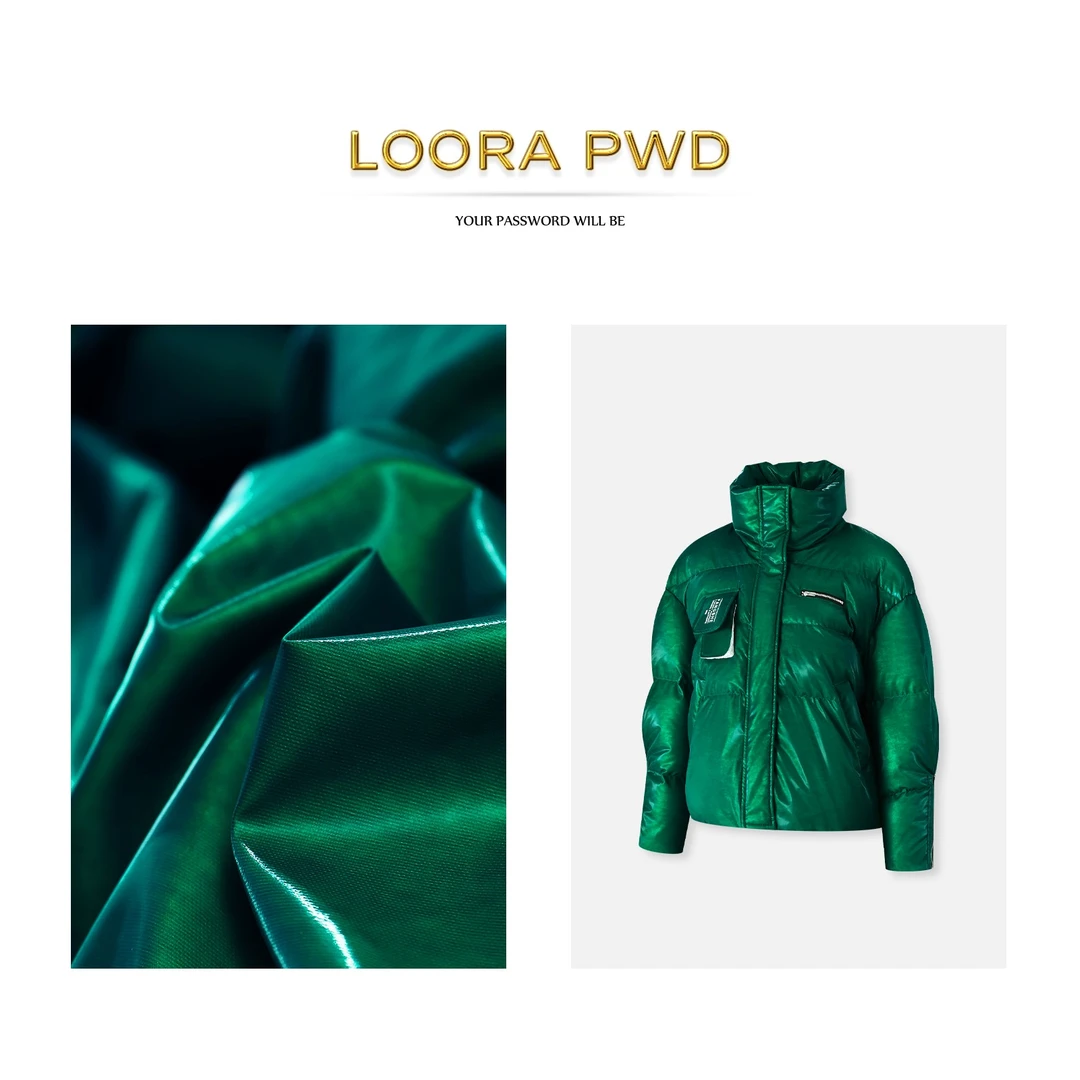 LOORAPWD/罗拉密码御寒面包服90白鸭羽绒服冬季外套22WLDYR0200N