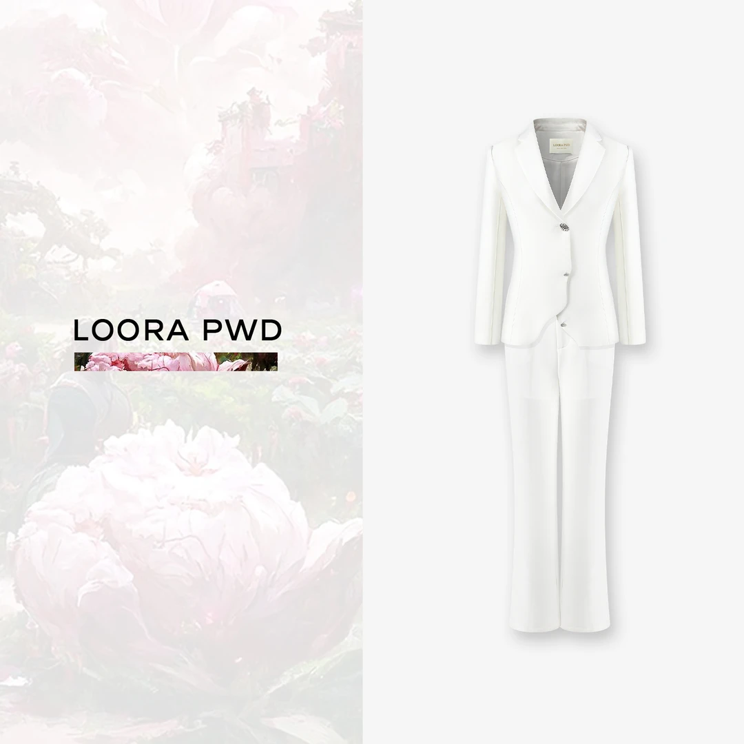 LOORAPWD/罗拉密码2024限量款新品首发轻奢款时装套装23WLAD0057N