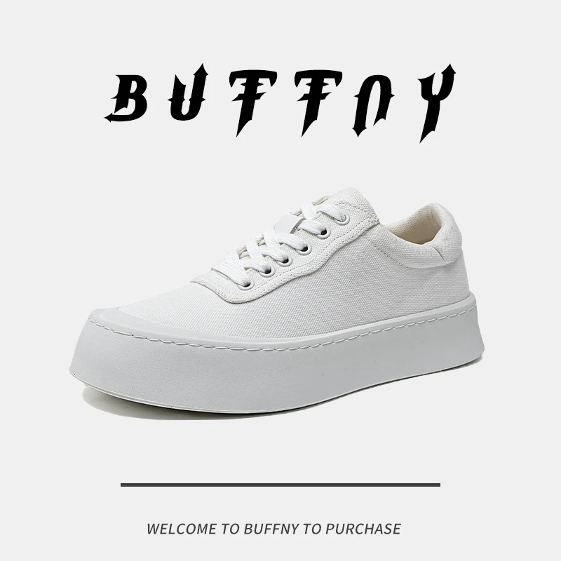 阿航服饰 夏透气平底帆布鞋潮流百搭小白鞋时尚韩系低帮厚底板鞋