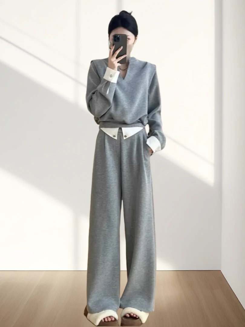 【400-450】【对应主播给的编号拍下】2025新款短款外套休闲百搭套装