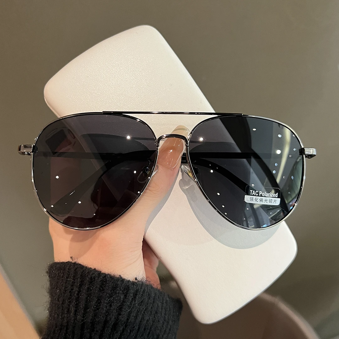 飞行员墨镜男开车专用高清偏光太阳镜户外钓鱼防紫外线强光蛤蟆镜