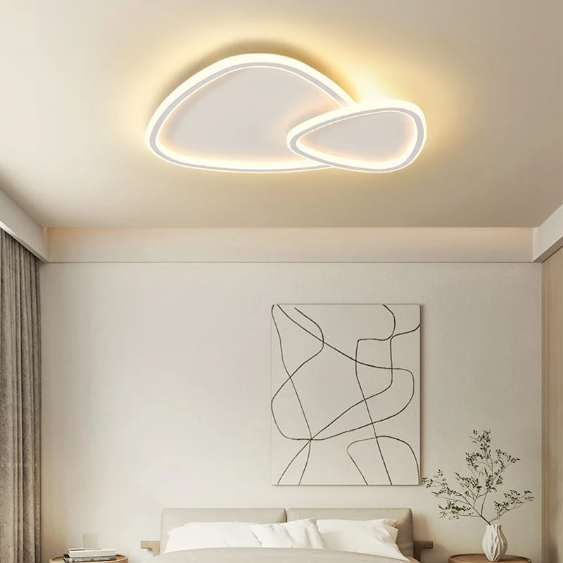 极简卧室灯现代简约大气客厅餐厅灯新款北欧创意主卧灯led吸顶灯