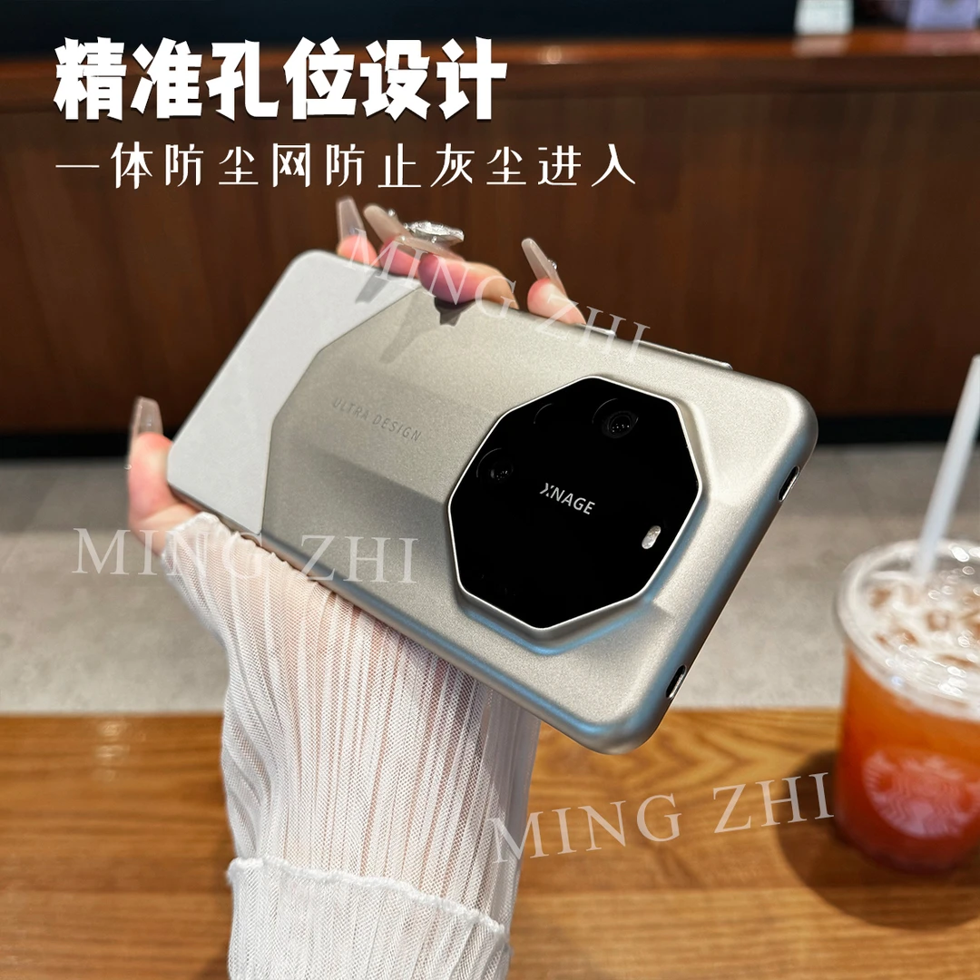 适用华为mate60pro手机壳mate80电镀40rs50绒布70pro秒变非凡大师