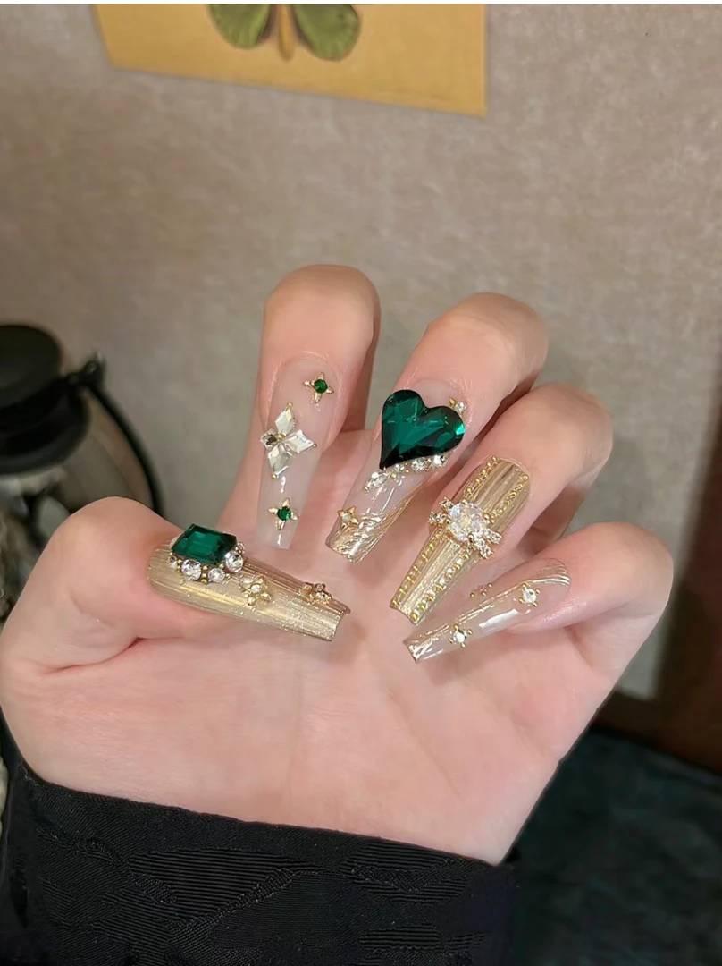 【改价链接】精品超梦幻指甲钻彩色冰透美甲DIY