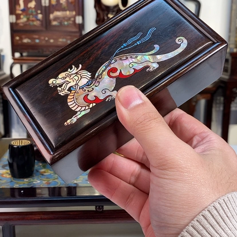 【闪购商品】红酸枝木类成套家具大红酸枝盒子