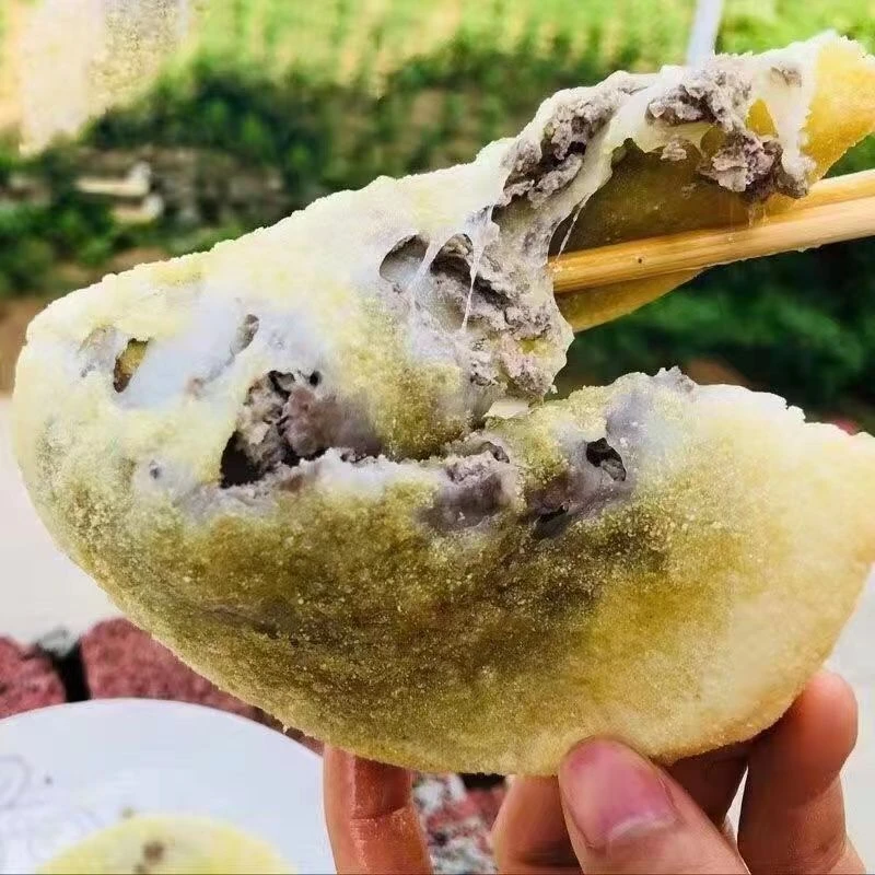 湖北绿豆糍粑孝感土特产纯手工糯米糍粑武汉年糕湖南咸味甜味红豆