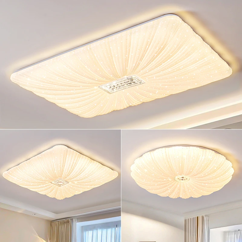 客厅灯2023新款主卧室灯简约现代LED吸顶灯圆形阳台大气房家用