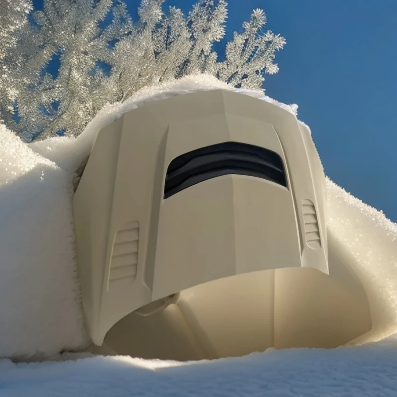 17-23款君威/君威Gs改装开孔机盖 原厂开模 贴合度完美