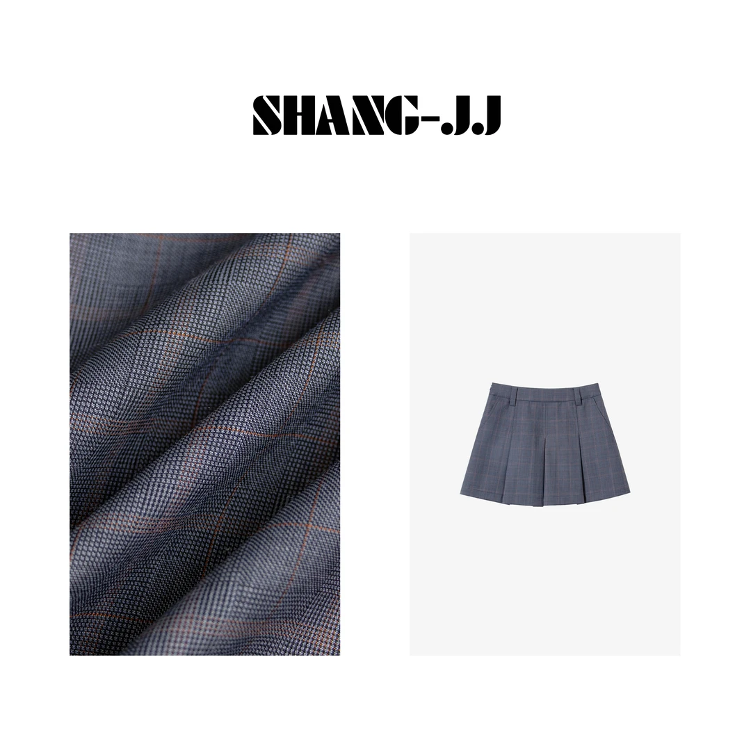 SHANG-JJ【温特半裙】澳毛面料细致耐磨舒适易打理半身裙q132224p