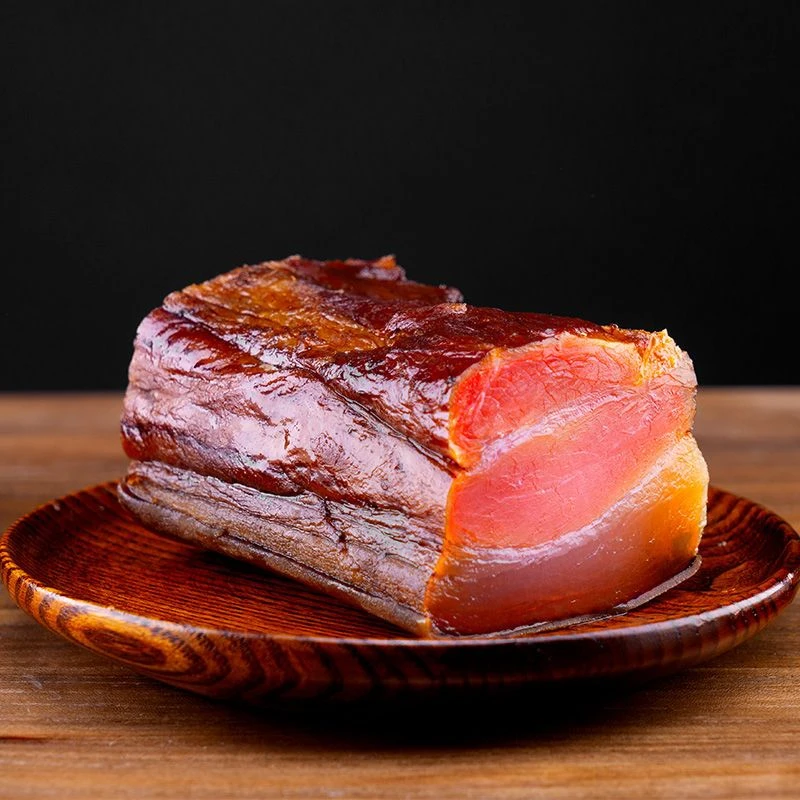 后腿腊肉湖北恩施美食特产柏树枝柴火烟熏农家风味猪坐墩肉屁股肉