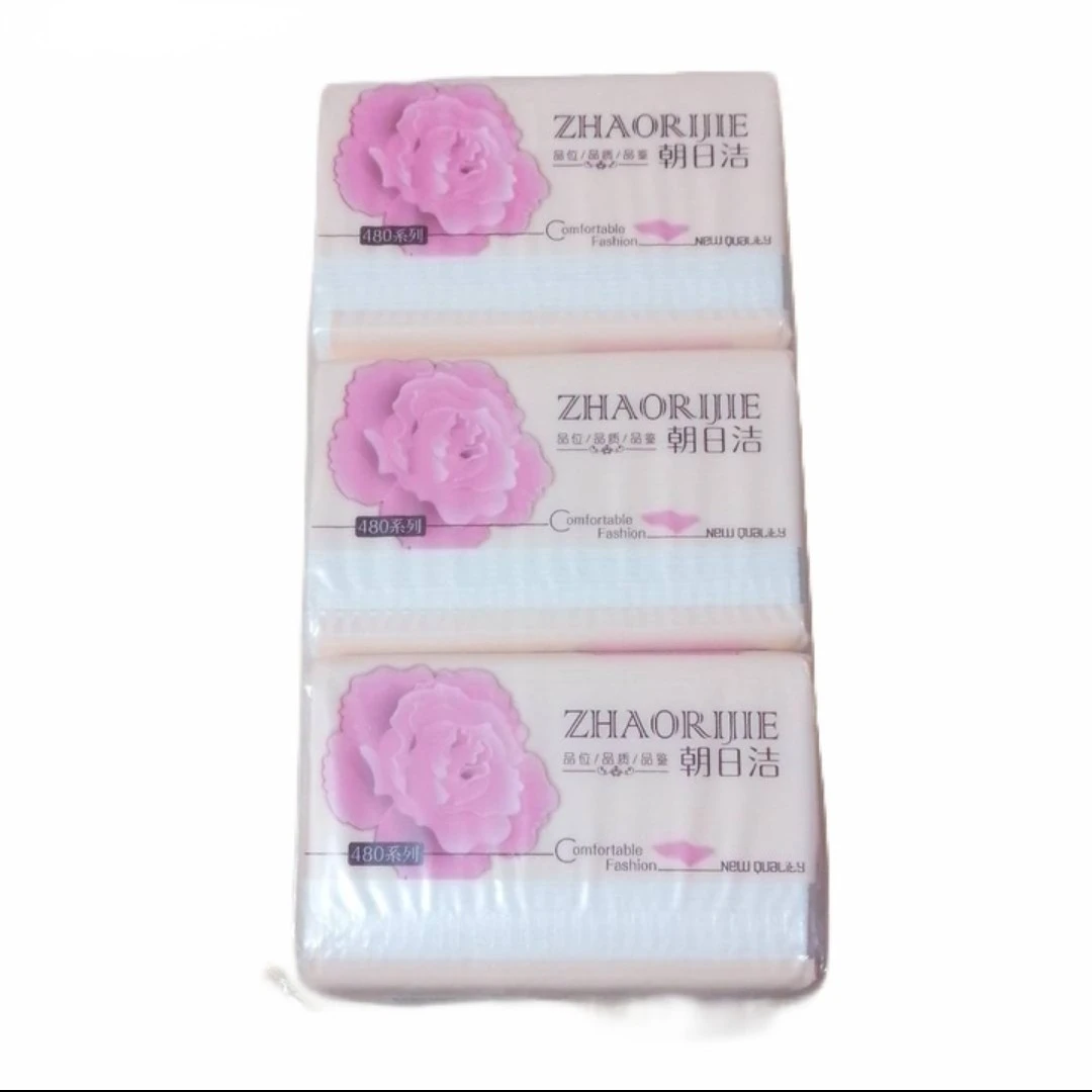 朝日洁三包纸抽一提