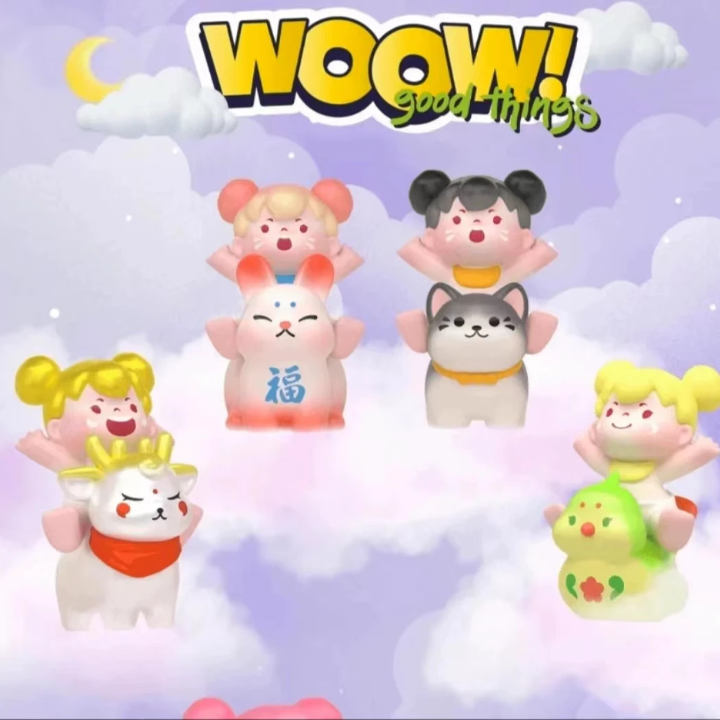 【拆盒】WOOW哇嗷小伙伴的欢乐出游系列盲盒潮玩