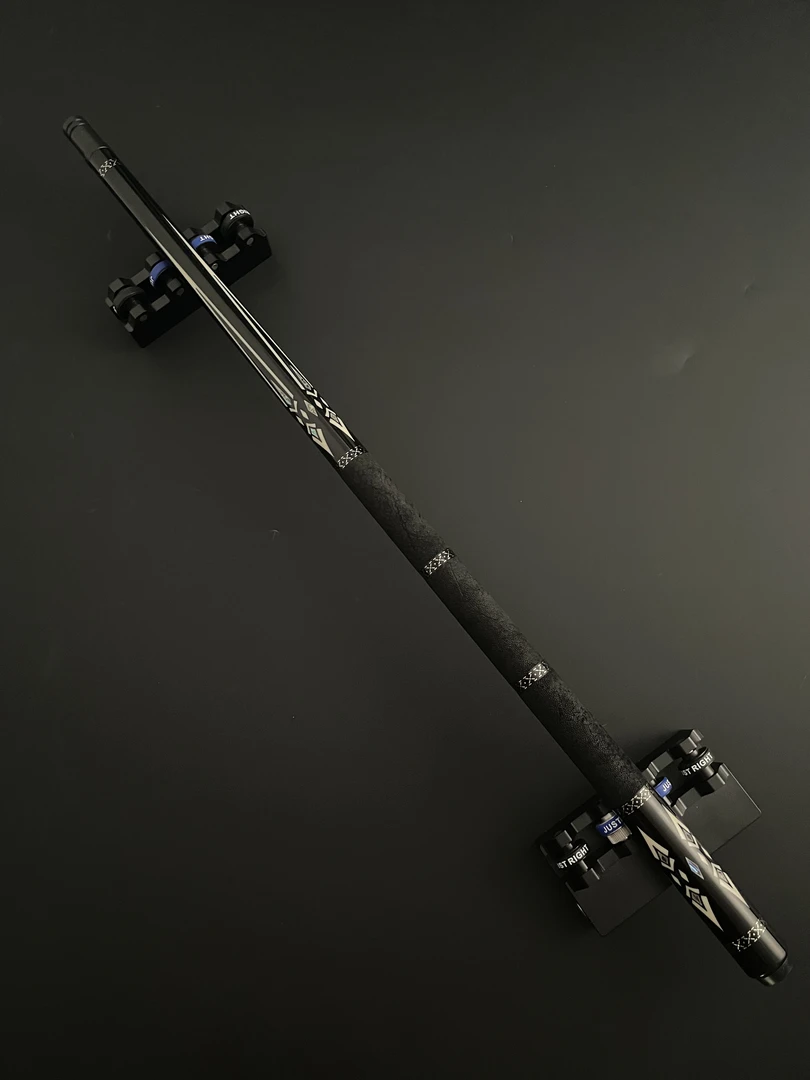 福杆 FG02 黑檀三段式皮把