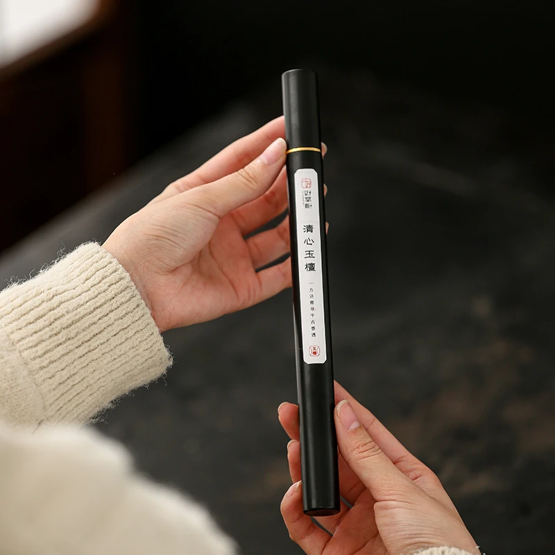 清心玉檀线香桂花香玫瑰花香蕲春陈艾香熏香道室内天然香