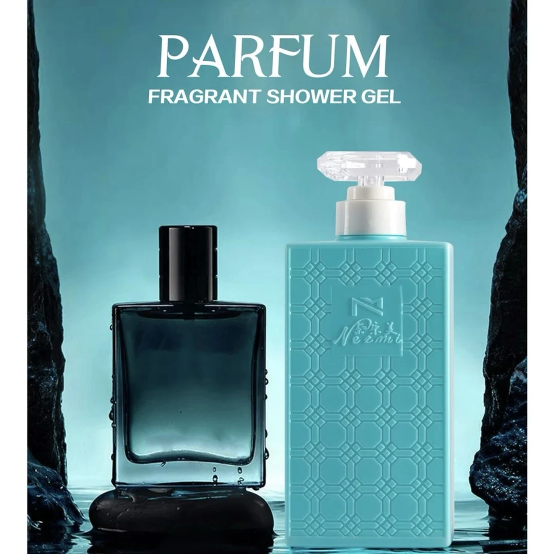 nermi 奈乐美蔚蓝香氛身体乳沐浴露（蓝色）【新疆包邮】