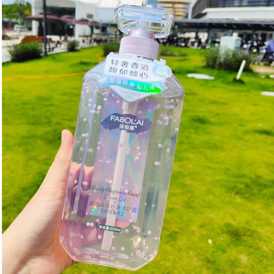 FABOLAI法珀莱炫彩香氛柔珠沐浴乳