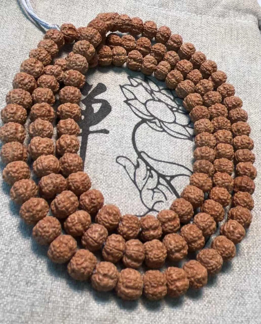 文玩598原皮花王尺寸9-11+钢丝刷