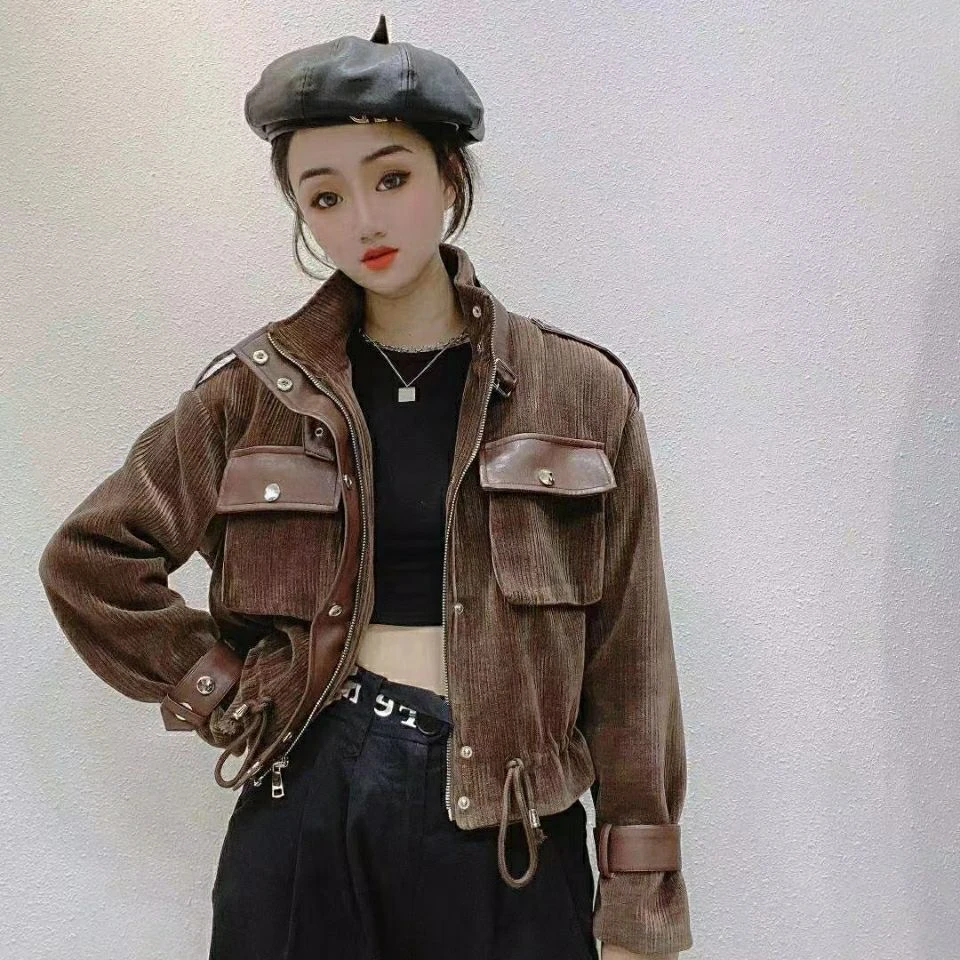 2024新款薄里绒外套很可爱年轻女孩的首选