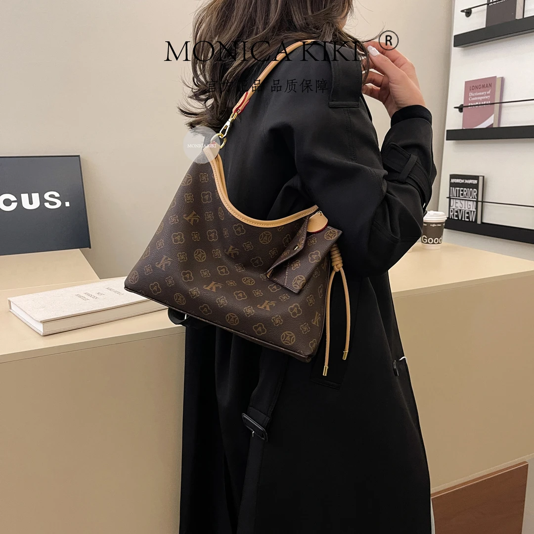 轻奢洋气托特包时尚百搭单肩包简约潮流通勤斜跨斜挎包包包810920