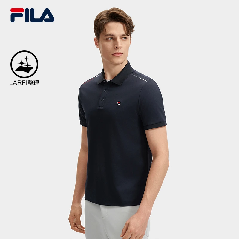 Fila/斐乐男士【拉斐菁智POLO衫】夏季百搭简约休闲短袖F11M431111F