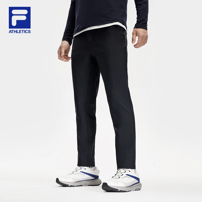 Fila/斐乐男士【裤吧四面弹力直筒裤】舒适休闲运动裤 A11M411610F