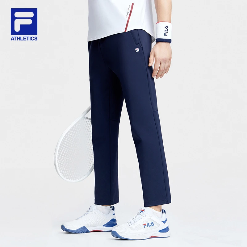FILA/斐乐男子【抗菌高弹网球运动裤】春夏舒适透气裤A11M333604F
