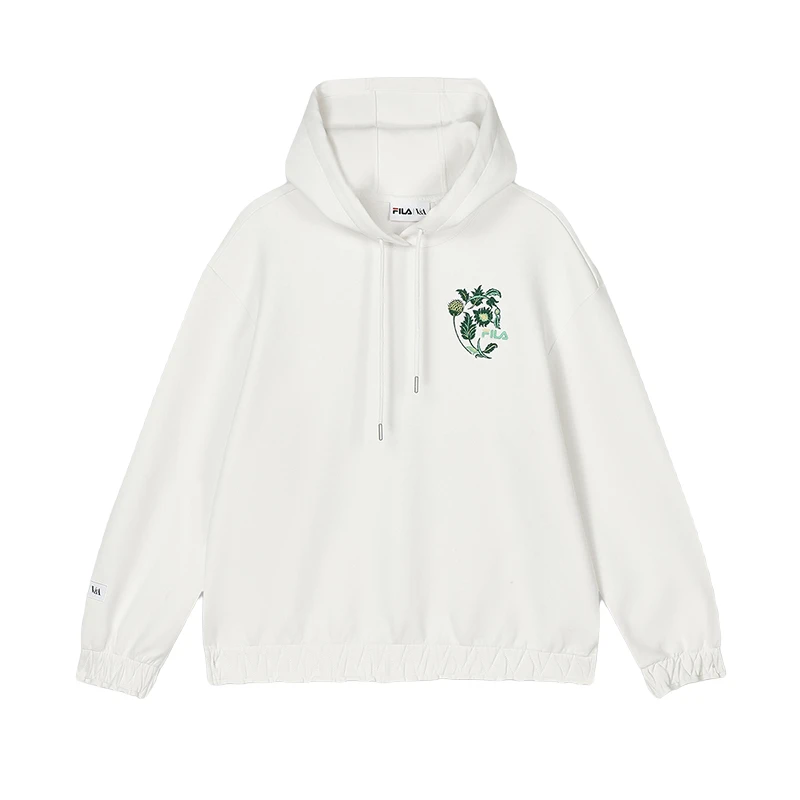 Fila/斐乐女款【加厚VA联名连帽卫衣】时尚百搭宽松内搭F11W418203F