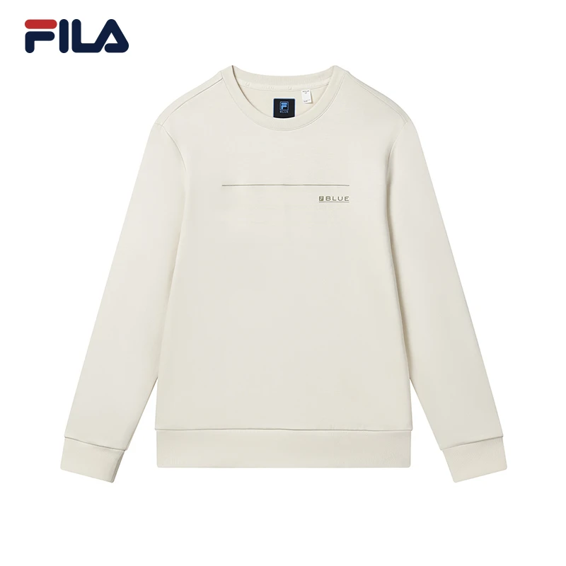 Fila/斐乐男士【桑蚕丝高档商务卫衣】休闲简约套头衫F11M312202F