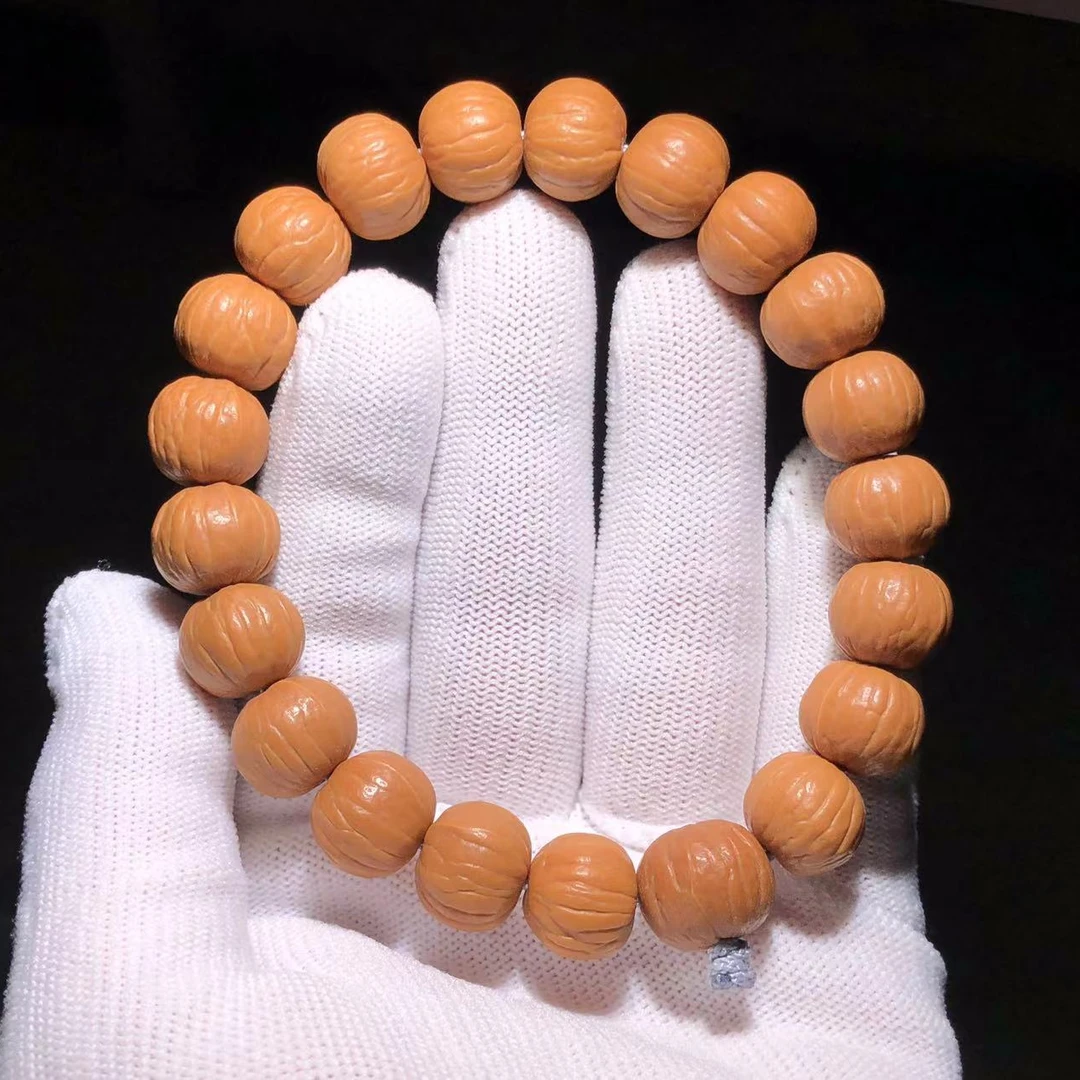 【点】猴头核桃南瓜桩，原皮原色，原装无修，矮庄精挑手持，男女同款