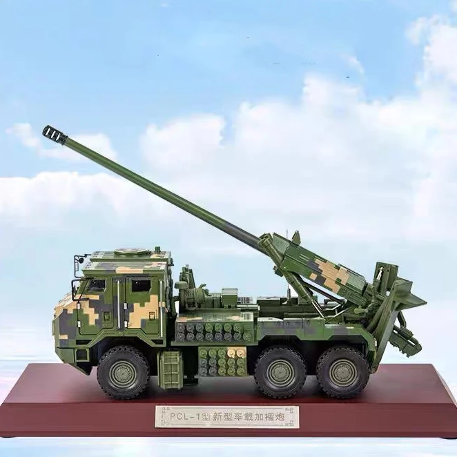 181车载加留炮合金车模