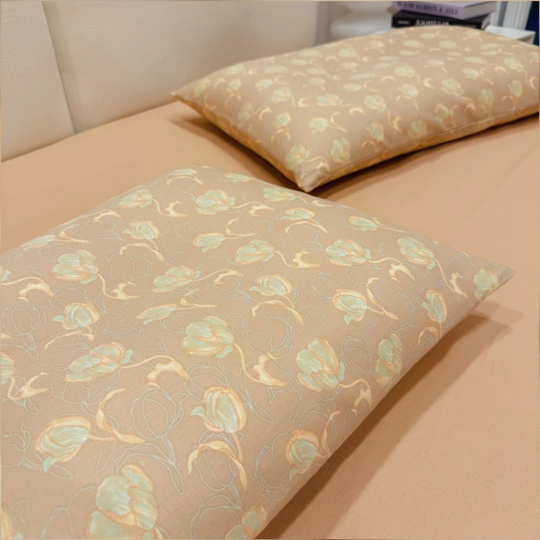 A类纯棉双层纱枕头套全棉床上用品枕套碎花亲肤