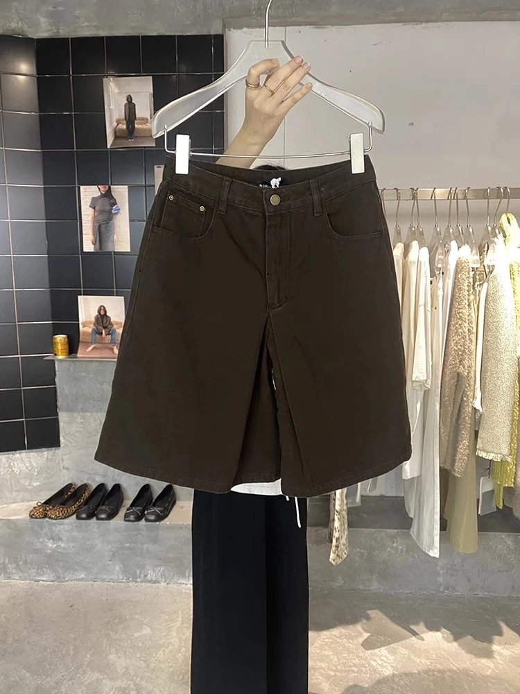 【清】NO退换ONEXH·IN choose u2024年冬季牛仔中裤