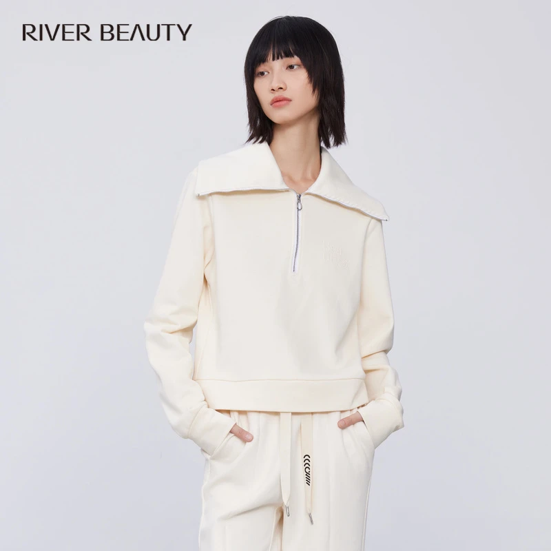 【粉丝专享】RB 女装新款时尚百搭休闲女士卫衣 RW01349127