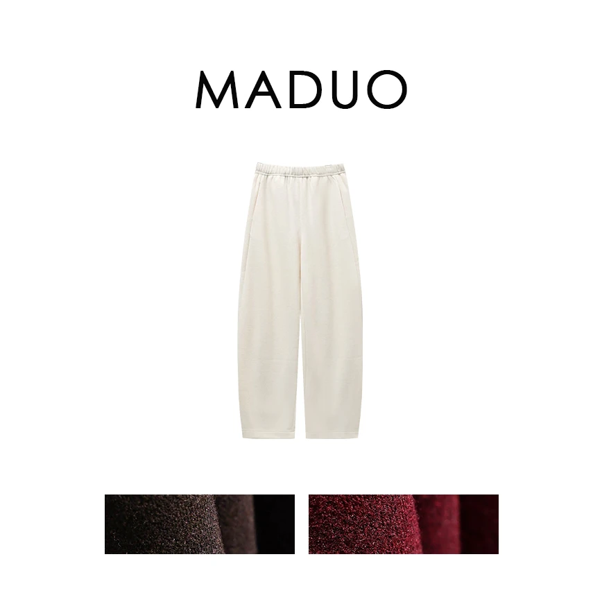 【MADUO】”一裤过冬“简约休闲裤DIA106029216