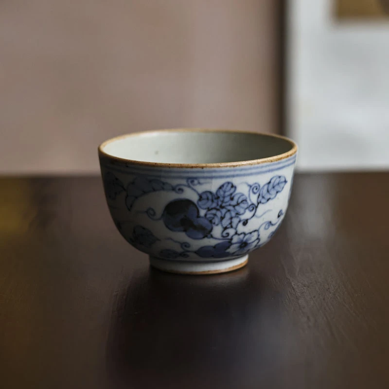 【小田甄陶】葫芦杯(高2.6口径2.7)（浦云S0696）容量50CC
