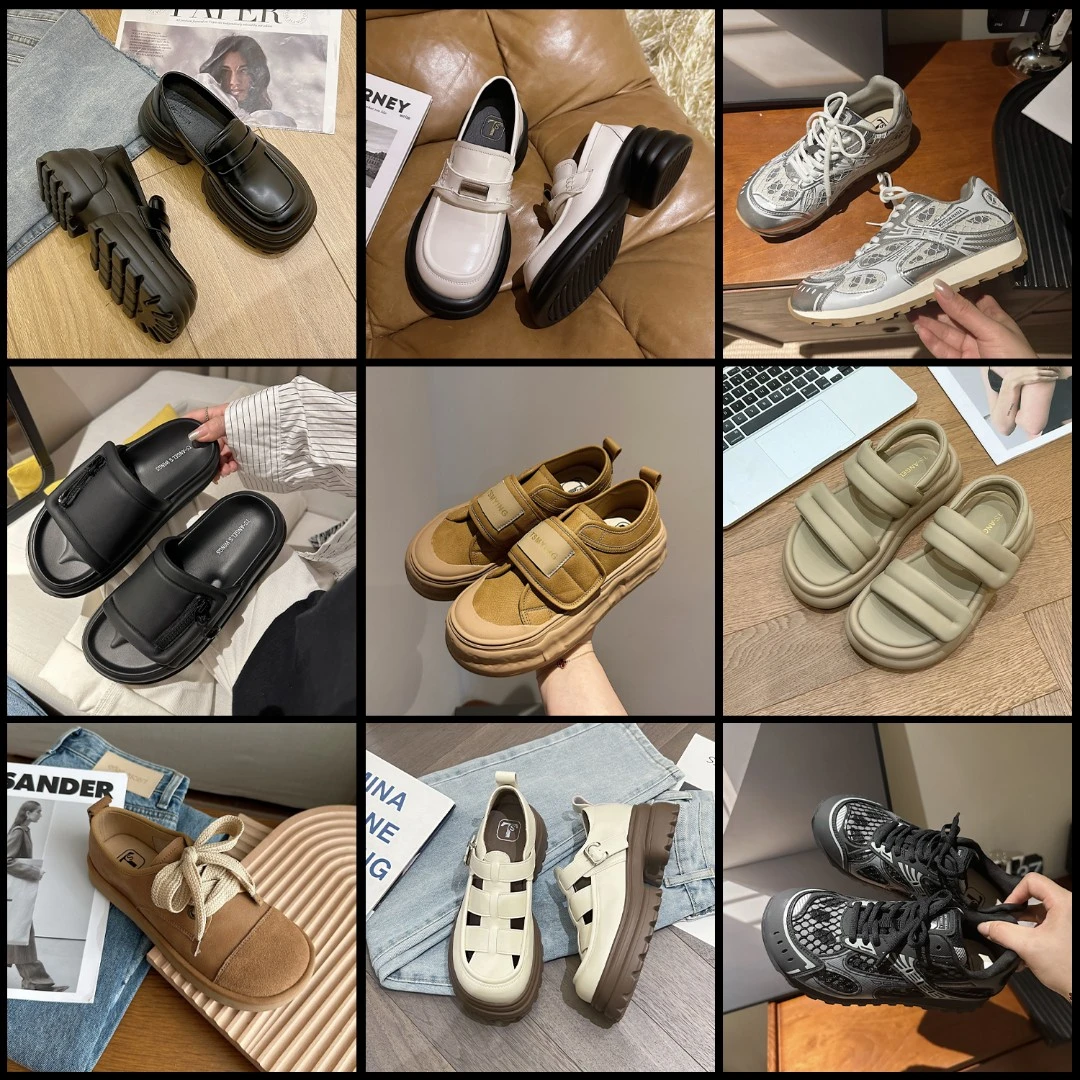 TS/TS夏季新品2024潮流时尚百搭休闲鞋女22