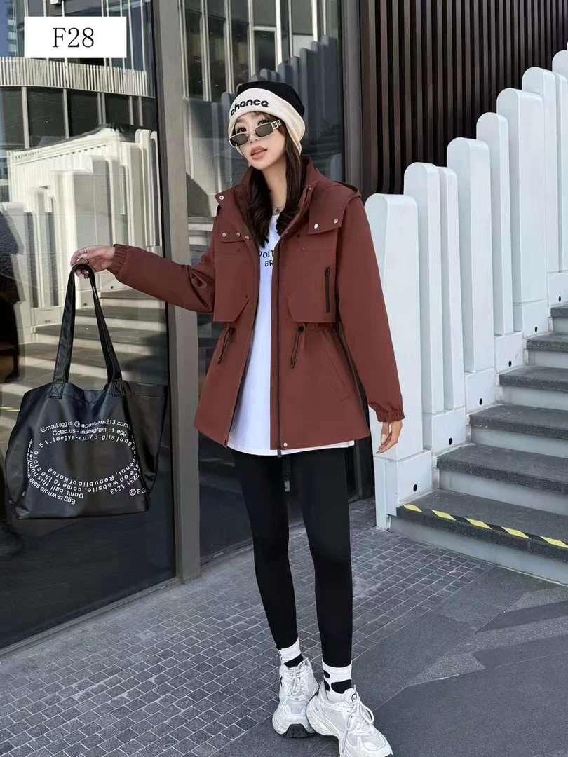 【高端女装】2024新款时尚气质外套HJ-1182