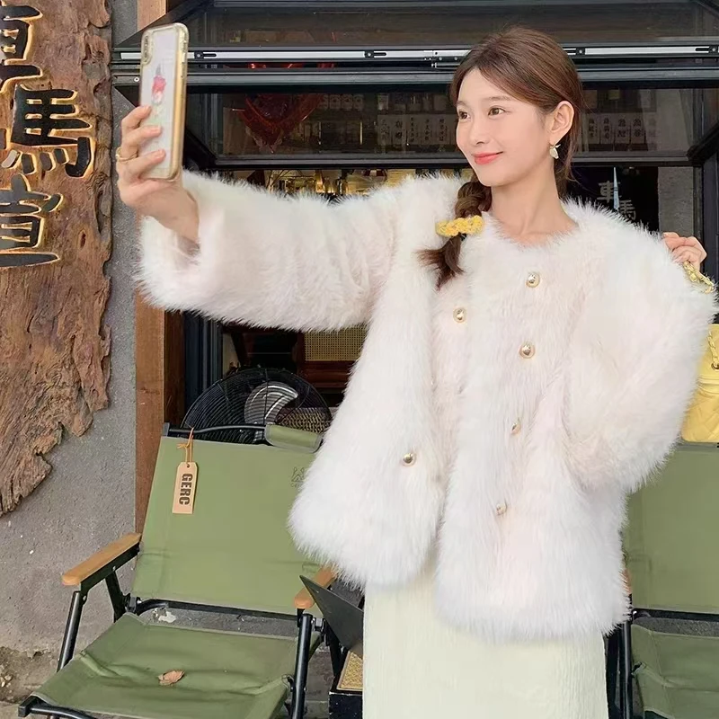 【高端女装】2024新款时尚气质外套HJ-1143