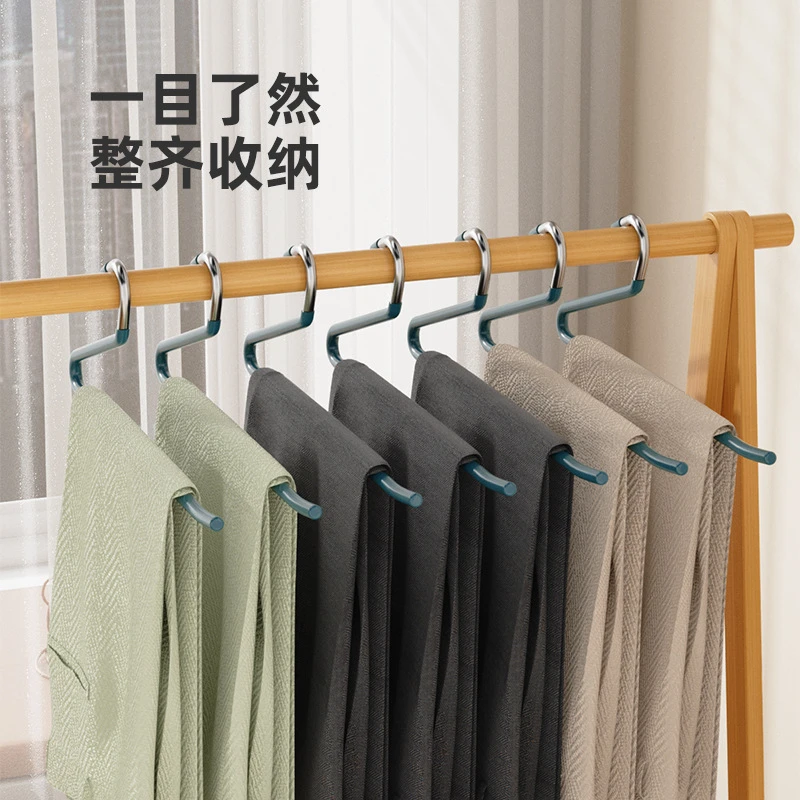 【防滑鹅形裤架】加粗实心钢架鹅形裤架承重强防滑