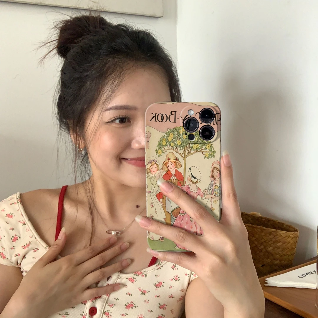 少女聚会适用于iPhone16promax苹果15/14手机壳华为vivo小米oppo