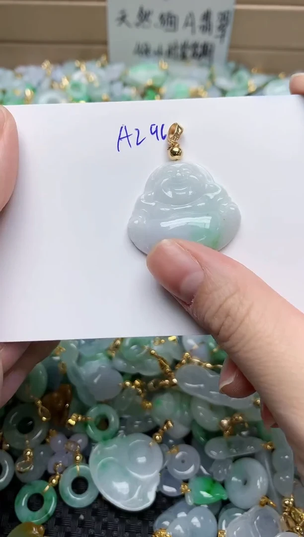 【闪购商品】翡翠颈饰合金 天然翡翠A货