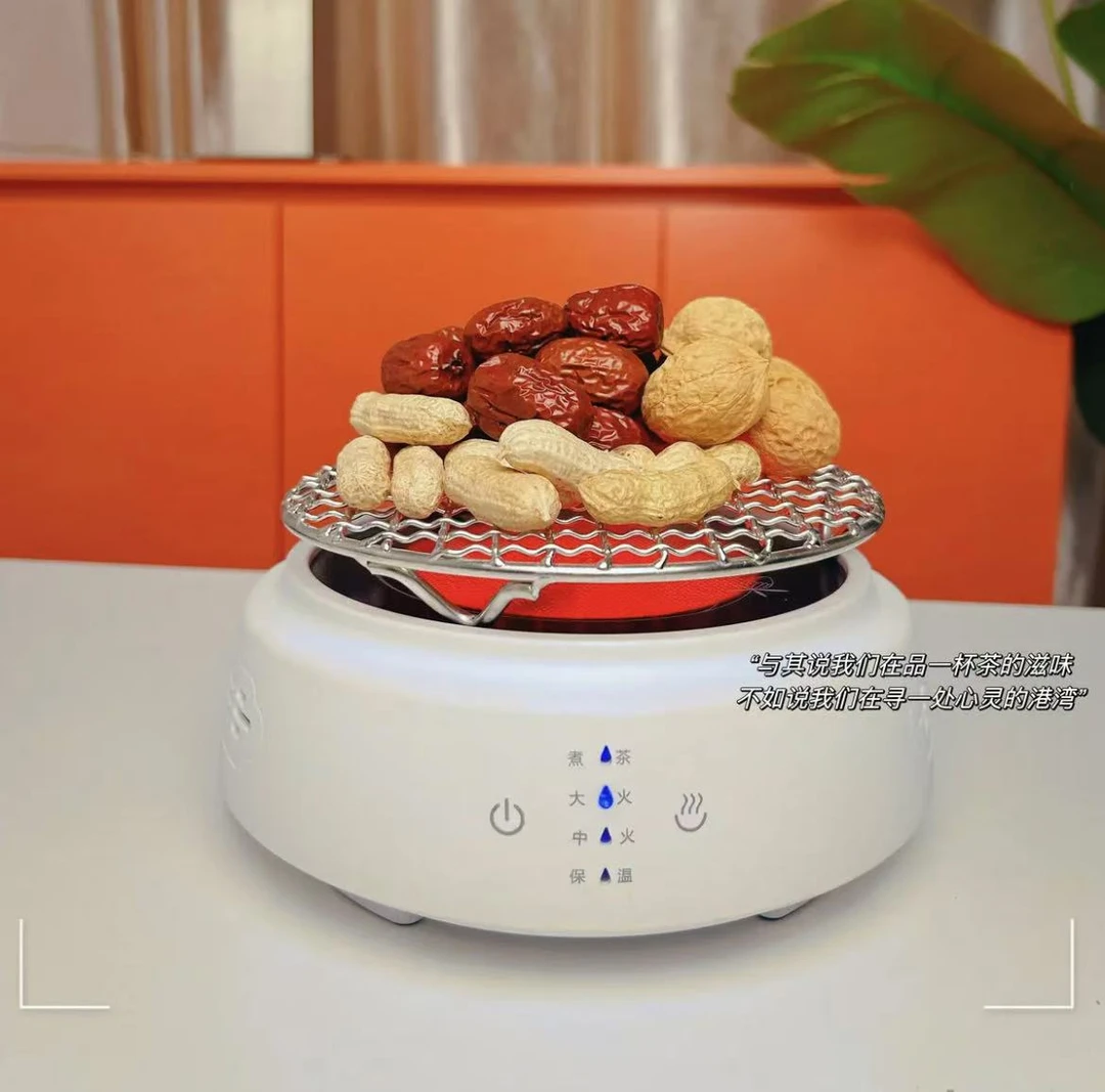 新款1500W戈米电陶炉带保温煮茶家用烧水小型迷你静音电陶炉套装