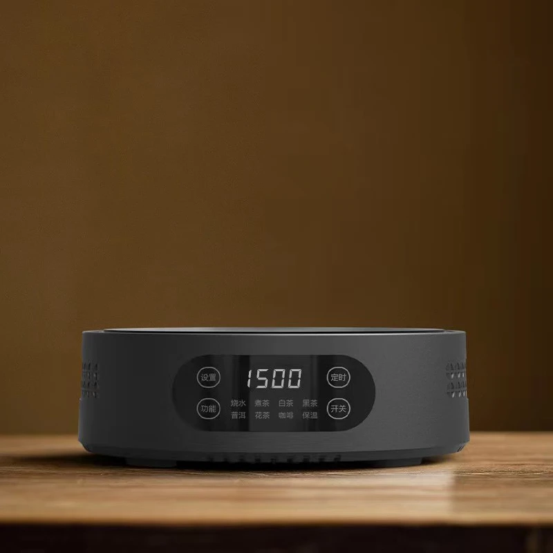 米厨1500瓦电陶炉煮茶壶电陶炉加热带保温功能带数显示