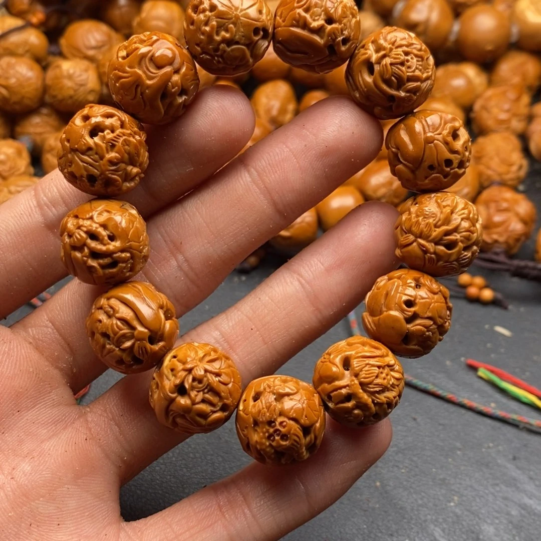 橄榄核手串花开无相