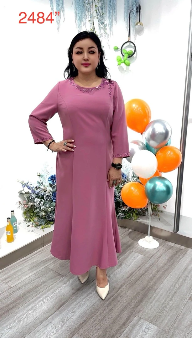 贵怡人2484‘’春秋百搭时尚高雅连衣裙