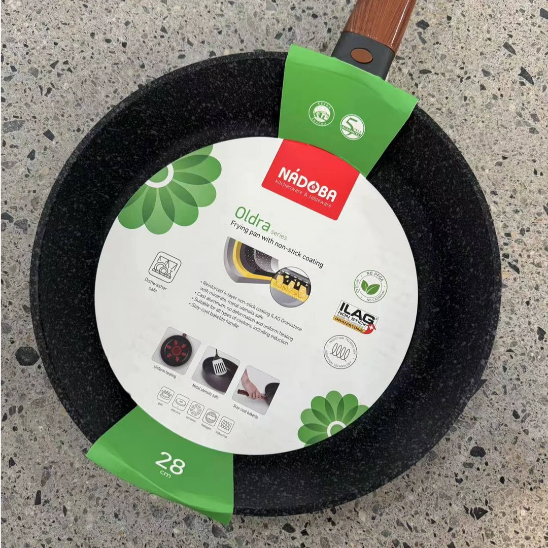 外贸出口Nadoba28cm黑色大煎盘