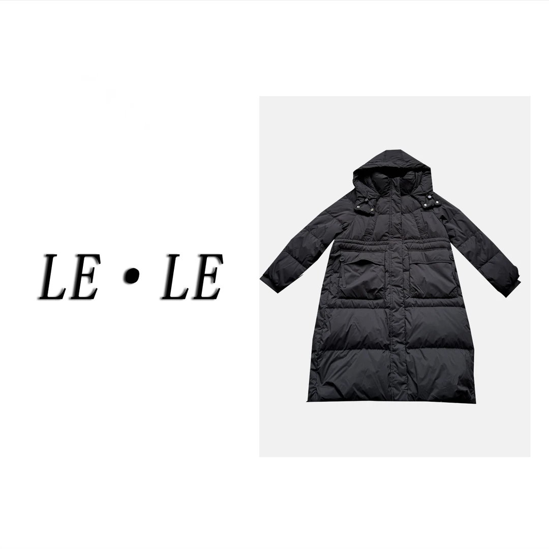 9021黑色百搭韩系羽绒服