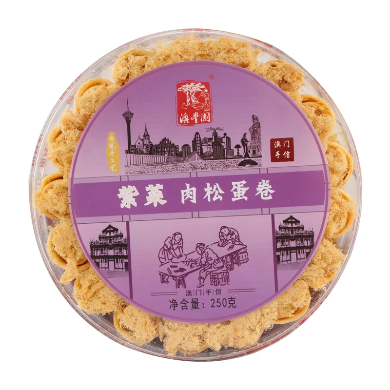 广式蛋卷紫菜蛋卷鸡蛋卷